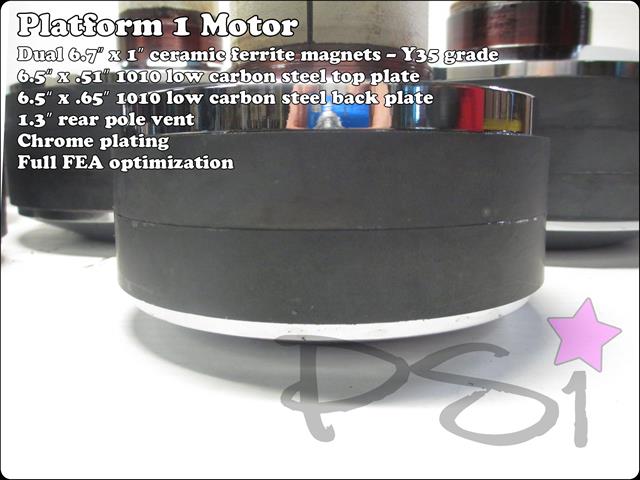 Lord of Bass 95 oz Subwoofer Motor PCM – Carga Express